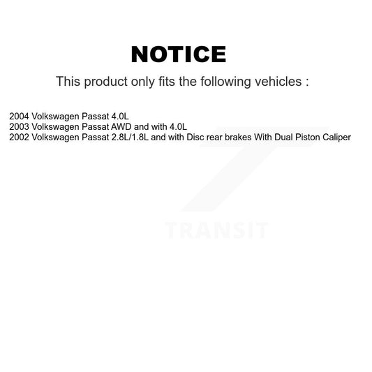 Brake Pads Kit-KPW-100927 - Kit.bestparts.ca