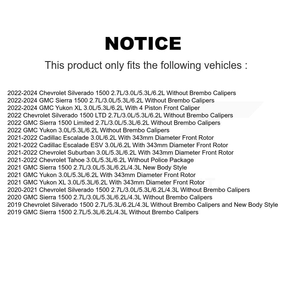 Brake Pads Kit-KPW-100941 - Kit.bestparts.ca Kit.bestparts.ca