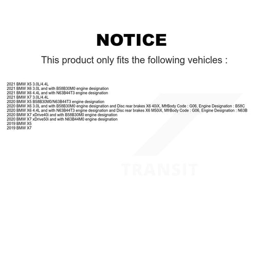 Brake Pads Kit-KPW-100987 - Kit.bestparts.ca