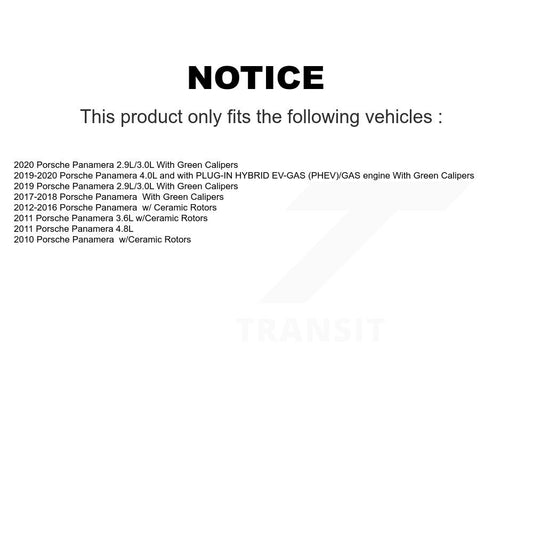Brake Pads Kit-KPW-101164 - Kit.bestparts.ca