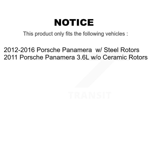 Brake Pads Kit-KPW-101165 - Kit.bestparts.ca