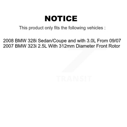 Brake Pads Kit-KPW-101286 - Kit.bestparts.ca