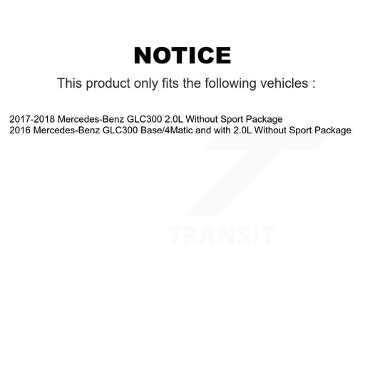 Brake Pads Kit-KPW-101445 - Kit.bestparts.ca