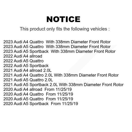 Brake Pads Kit-KPW-101503 - Kit.bestparts.ca