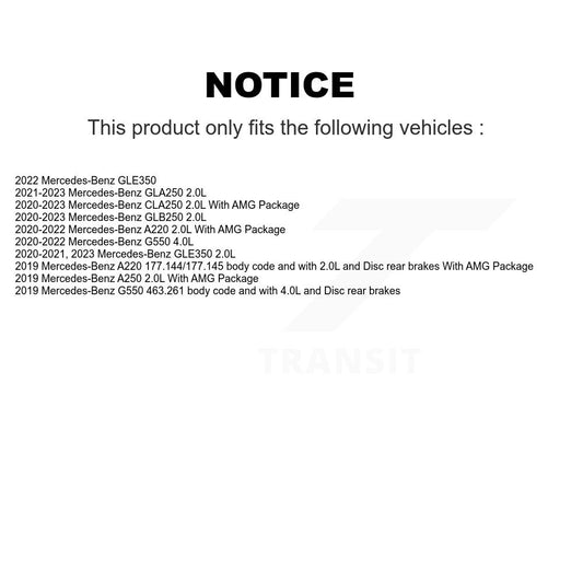 Brake Pads Kit-KPW-101571 - Kit.bestparts.ca