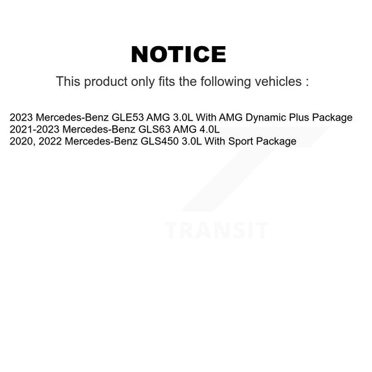 Brake Pads Kit-KPW-101593 - Kit.bestparts.ca