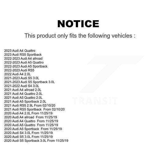 Brake Pads Kit-KPW-101633 - Kit.bestparts.ca