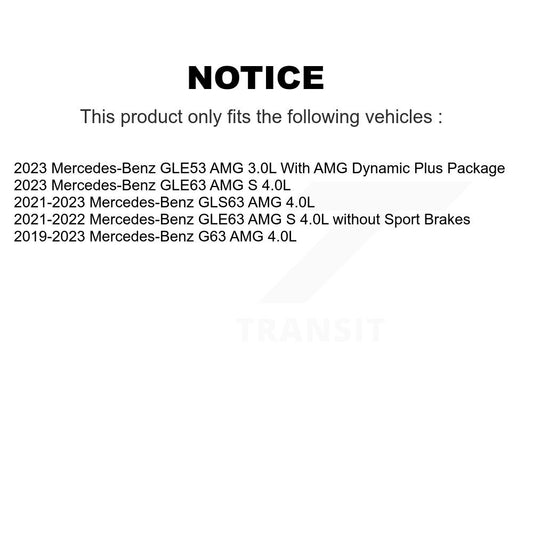 Brake Pads Kit-KPW-101640 - Kit.bestparts.ca