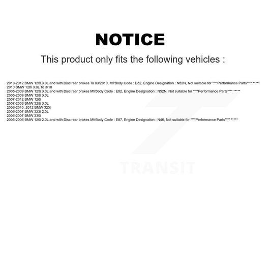 Disc Brake Pad Wear Sensor Kit-KSE-100085 - Kit.bestparts.ca