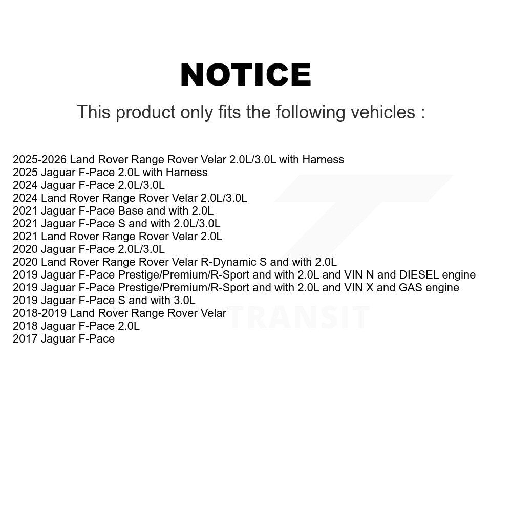Disc Brake Pad Wear Sensor Kit-KSE-100119 Kit.bestparts.ca