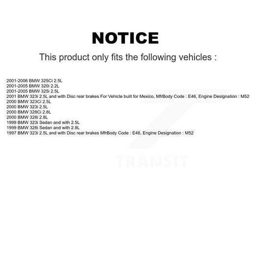 Disc Brake Pad Wear Sensor Kit-KSE-100158 - Kit.bestparts.ca
