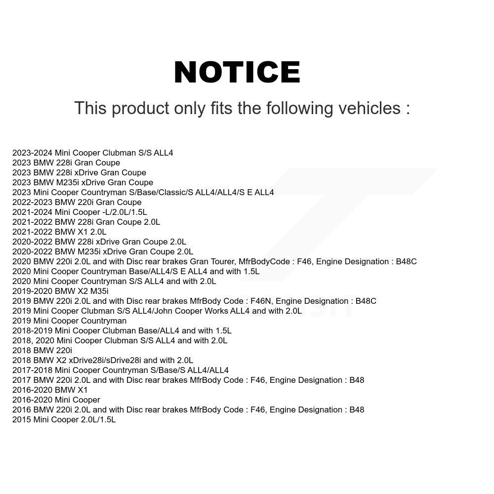 Disc Brake Pad Wear Sensor Kit-KSE-100266 - Kit.bestparts.ca Kit.bestparts.ca