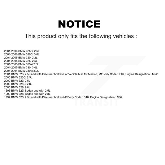 Disc Brake Pad Wear Sensor Kit-KSE-100286 - Kit.bestparts.ca