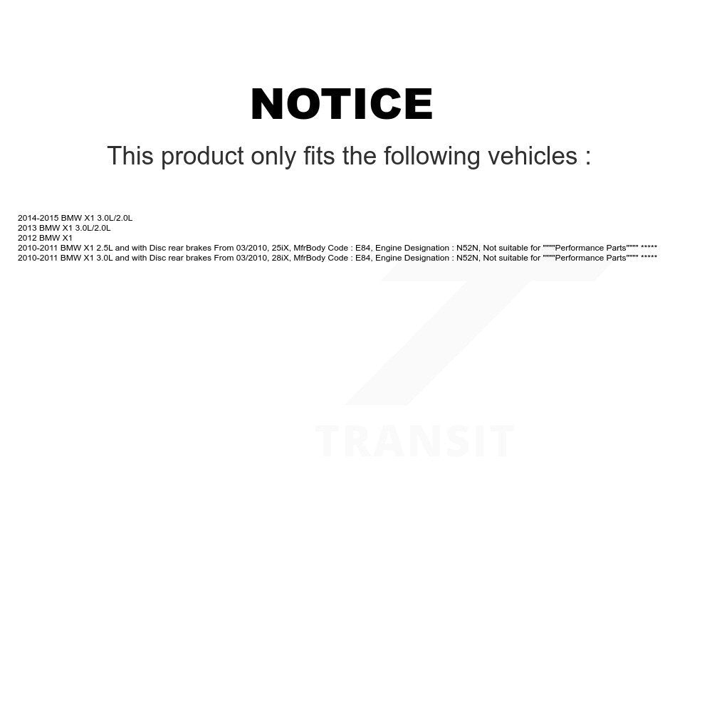 Disc Brake Pad Wear Sensor Kit-KSE-100292 - Kit.bestparts.ca Kit.bestparts.ca