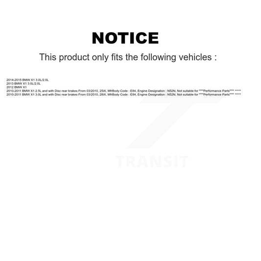 Disc Brake Pad Wear Sensor Kit-KSE-100292 - Kit.bestparts.ca