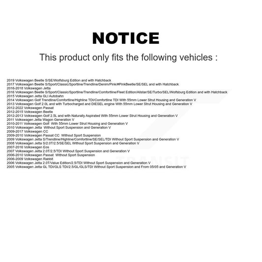 Suspension Strut Kit-KSH-100258 - Kit.bestparts.ca
