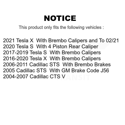 Brake Pads Kit-KSM-100002 - Kit.bestparts.ca