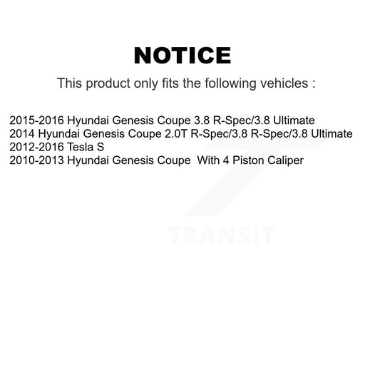 Brake Pads Kit-KSM-100006 - Kit.bestparts.ca