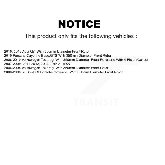 Brake Pads Kit-KSM-100013 - Kit.bestparts.ca