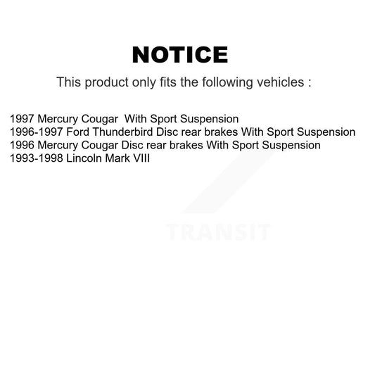 Brake Pads Kit-KSM-100271 - Kit.bestparts.ca