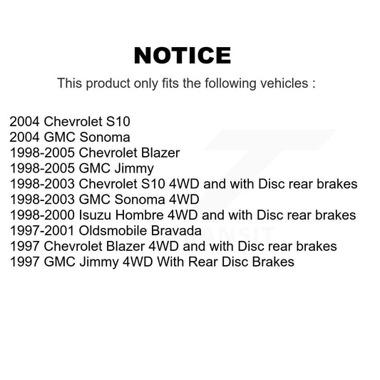 Brake Pads Kit-KSM-100314 - Kit.bestparts.ca