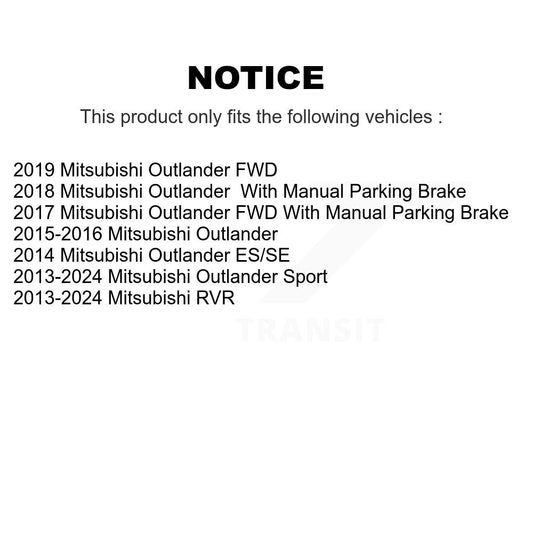 Brake Pads Kit-KSM-100382 - Kit.bestparts.ca