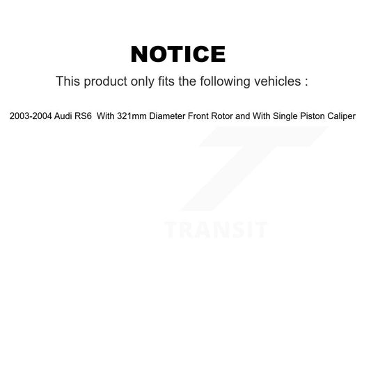 Brake Pads Kit-KSM-100410 - Kit.bestparts.ca
