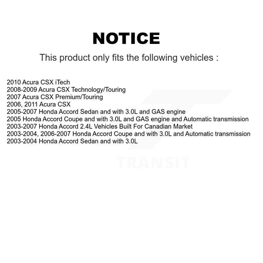 Brake Pads Kit-KSM-100440 - Kit.bestparts.ca
