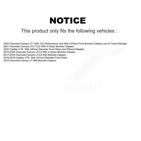 Brake Pads Kit-KSM-100487 - Kit.bestparts.ca