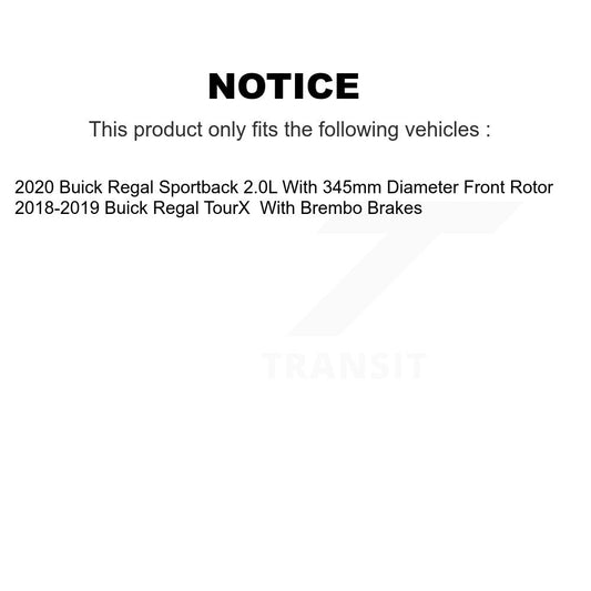 Brake Pads Kit-KSM-100578 - Kit.bestparts.ca