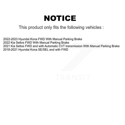 Brake Pads Kit-KSM-100684 - Kit.bestparts.ca