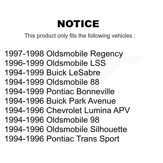 Brake Pads Kit-KSN-100141 - Kit.bestparts.ca