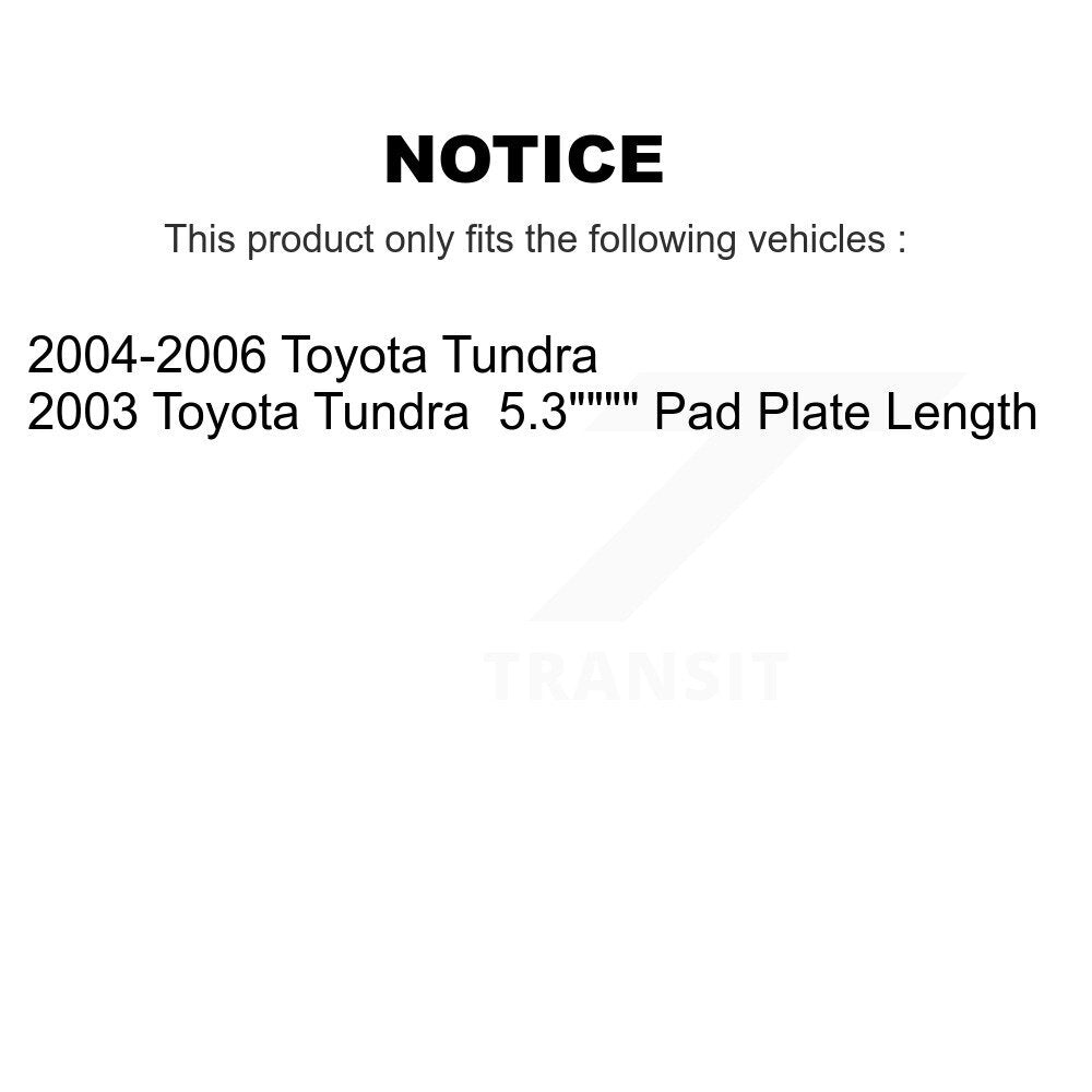 Brake Pads Kit-KSN-100268 - Kit.bestparts.ca