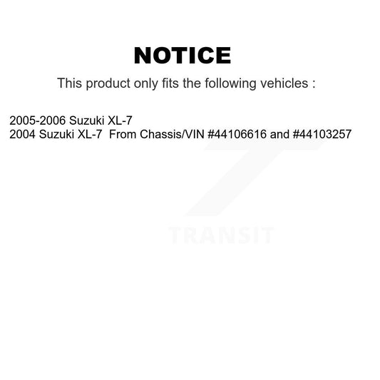 Brake Pads Kit-KSN-100273 - Kit.bestparts.ca