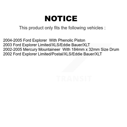 Brake Pads Kit-KSN-100557 - Kit.bestparts.ca