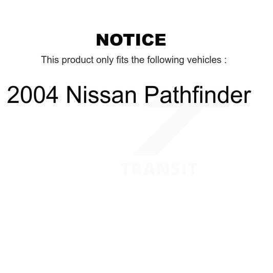 Brake Pads Kit-KSN-100574 - Kit.bestparts.ca