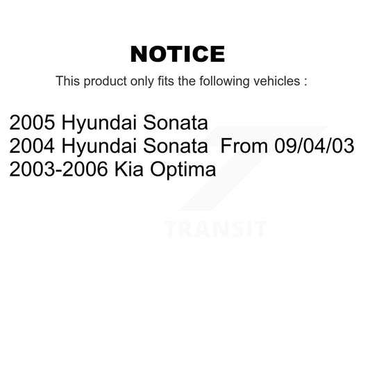 Brake Pads Kit-KSN-100587 - Kit.bestparts.ca