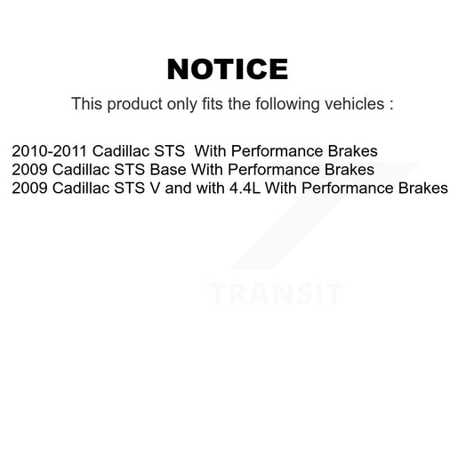 Brake Pads Kit-KSN-100593 - Kit.bestparts.ca