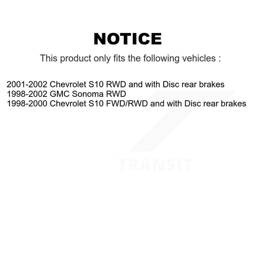 Brake Pads Kit-KSN-100596 - Kit.bestparts.ca