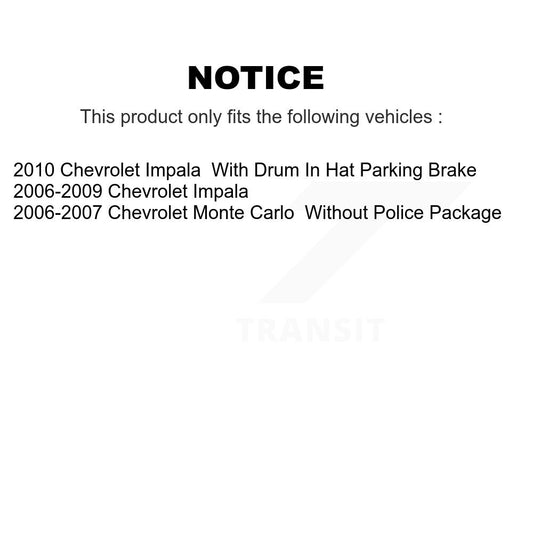 Brake Pads Kit-KSN-100626 - Kit.bestparts.ca