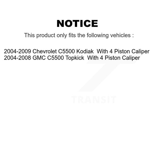 Brake Pads Kit-KSN-100632 - Kit.bestparts.ca