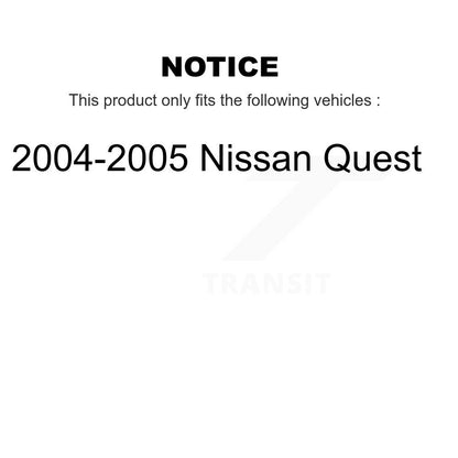 Brake Pads Kit-KSN-100641 - Kit.bestparts.ca