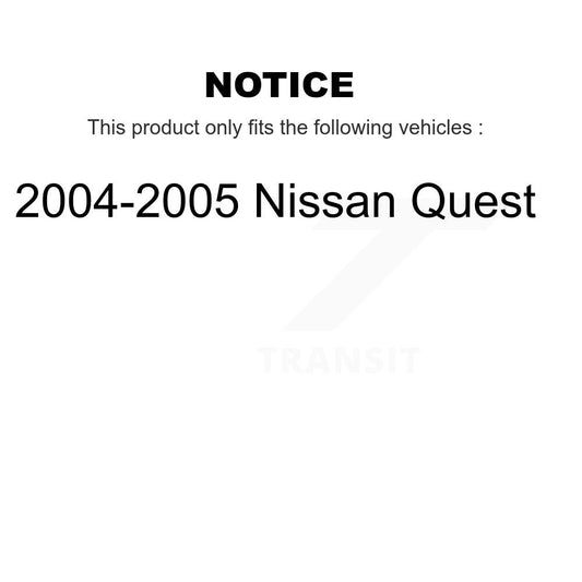 Brake Pads Kit-KSN-100641 - Kit.bestparts.ca