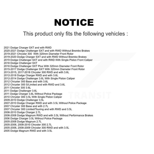 Brake Pads Kit-KSN-100672 - Kit.bestparts.ca