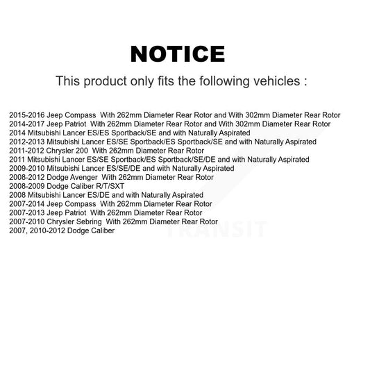 Brake Pads Kit-KSN-100681 - Kit.bestparts.ca