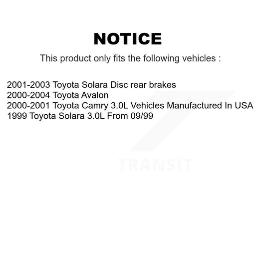 Brake Pads Kit-KSN-100761 - Kit.bestparts.ca