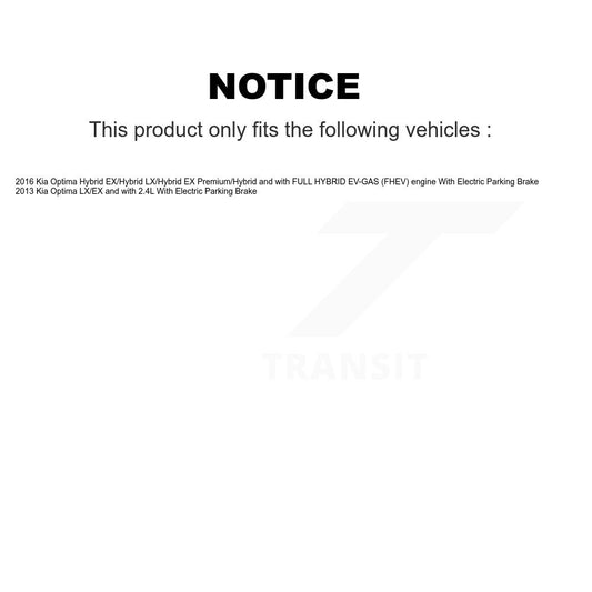 Brake Pads Kit-KSN-100795 - Kit.bestparts.ca