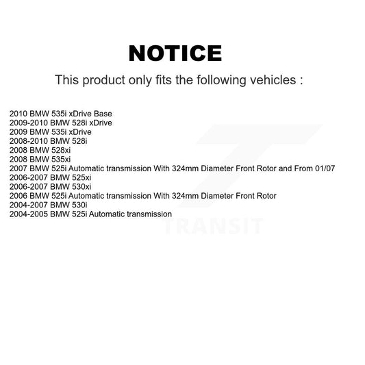 Brake Pads Kit-KSN-100841 - Kit.bestparts.ca