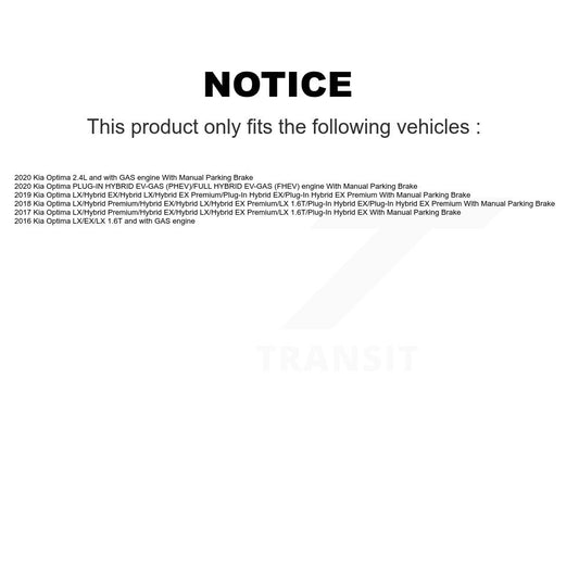 Brake Pads Kit-KSN-100967 - Kit.bestparts.ca