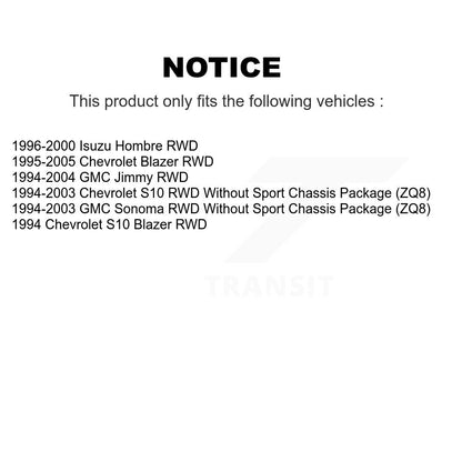 Shock Absorber Kit-KSS-100013 - Kit.bestparts.ca